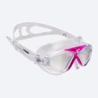 AQUA-SPEED παιδική μάσκα κολύμβησης Zephyr ροζ/διαφανής 99-03