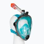 AQUA-SPEED Spectra 2.0 τυρκουάζ μάσκα πλήρους προσώπου για κολύμβηση με αναπνευστήρα 247