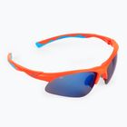 GOG Balami ματ νέον πορτοκαλί / μπλε / μπλε καθρέφτης παιδικά ποδηλατικά γυαλιά E993-3