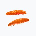 Libra Lures Larva Krill καυτό πορτοκαλί λαστιχένιο δόλωμα LARVAK35
