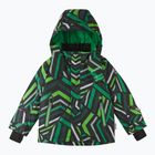 Reima Kairala παιδικό μπουφάν σκι μαύρο/πράσινο