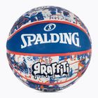 Spalding Graffiti 7 μπάσκετ μπλε και κόκκινο 84377Z