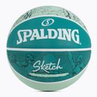 Spalding Sketch Crack μπάσκετ 84380Z μέγεθος 7