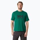 Ανδρικό μπλουζάκι Helly Hansen Logo 2.0 emerald