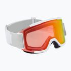 Smith Squad λευκά γυαλιά σκι με κόκκινο καθρέφτη, φωτοχρωμικό λευκό vapor/chromapop M00668