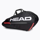 HEAD Tour Team 6R τσάντα τένις 53.5 l μαύρο-πορτοκαλί 283482