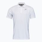 HEAD Club 22 Tech ανδρικό μπλουζάκι πόλο τένις λευκό 811421