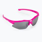 Bliz Hybrid Small ροζ/καπνός ασημένιος καθρέφτης γυαλιά ποδηλασίας 52808-41