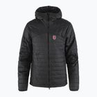 Ανδρικό Fjällräven Expedition X-Lätt Hoodie πουπουλένιο μπουφάν μαύρο