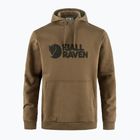 Ανδρικό φούτερ Fjällräven Logo Hoodie wood brown