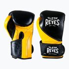 Γάντια του μποξ Cleto Reyes High Precision Training Leather black/yellow