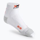 X-Socks Run Discovery λευκές-γκρι κάλτσες τρεξίματος RS18S19U-W008