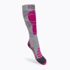 Γυναικείες κάλτσες σκι X-Socks Ski Silk Merino 4.0 γκρι XSSSKMW19W