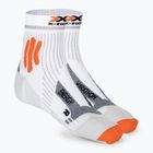 Ανδρικές κάλτσες τρεξίματος X-Socks Marathon Energy 4.0 arctic white/trick orange