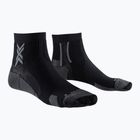 Ανδρικές κάλτσες τρεξίματος X-Socks Run Perform Ankle μαύρες/καρβουάρ