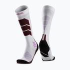 Γυναικείες κάλτσες σκι X-Socks Ski Expert Otc x λευκό/λαβέντα