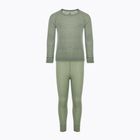 Παιδικά θερμικά εσώρουχα ODLO Active Warm Eco Long steel grey melange/matte green