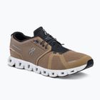 Ανδρικά παπούτσια για τρέξιμο On Cloud 5 καφέ 5998913