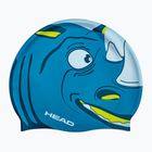 HEAD Meteor BLWH μπλε και λευκό παιδικό σκουφάκι για κολύμπι 455138