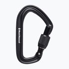 Black Diamond Hotforge Screwgate Carabiner μαύρο