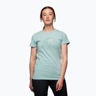 Γυναικείο t-shirt για trekking Black Diamond Summit Scribble μπλε AP7301224012XSM1