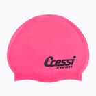 Παιδικό καπέλο κολύμβησης Cressi Silicone Cap ροζ XDF220