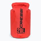 Cressi Dry Bag 20 l κόκκινο