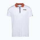 Ανδρικό μπλουζάκι πόλο τένις Diadora Challenge λευκό 102.176853