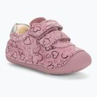 Geox Tutim σκούρο ροζ/ασημί παιδικά παπούτσια