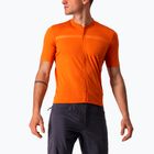 Ανδρική ποδηλατική μπλούζα Castelli Unlimited Allroad orange rust