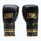 Γάντια πυγμαχίας LEONE 1947 Dna μαύρο/χρυσό GN220