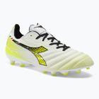 Ανδρικά ποδοσφαιρικά παπούτσια Diadora Brasil Elite Tech GR ITA LPX λευκό/μαύρο/κίτρινο φλούο