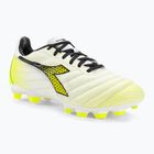 Παιδικά ποδοσφαιρικά παπούτσια Diadora Brasil Elite GR LT LPU Y λευκό/μαύρο/κίτρινο φλούο