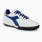 Ανδρικά παπούτσια ποδοσφαίρου Diadora Brasil 2 R TFR white/blue/gold