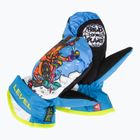 Level Animal παιδικά γάντια σκι γαλάζιο