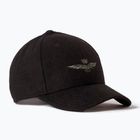 Ανδρικό καπέλο μπέιζμπολ Aeronautica Militare Wool Eagle Embroidery jet black