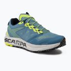 SCARPA Spin Planet γυναικεία παπούτσια τρεξίματος ocean blue/lime