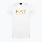 Ανδρική μπλούζα EA7 Emporio Armani Train Gold Label Tee Pima Big Logo white