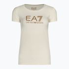 Γυναικεία μπλούζα EA7 Emporio Armani Train Shiny pristine/logo brown