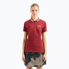 Γυναικείο πουκάμισο EA7 Emporio Armani Golf Pro Polo Damier syrah πουκάμισο