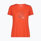 Γυναικείο πουκάμισο πεζοπορίας CMP πορτοκαλί 38T6656