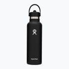 Hydro Flask Standard Flex Straw θερμικό μπουκάλι 620 g μαύρο S21FS001