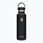 Τουριστικό μπουκάλι Hydro Flask Standard Flex 620 ml μαύρο