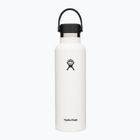 Τουριστικό μπουκάλι Hydro Flask Standard Flex 620 ml λευκό