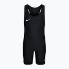 Ανδρική φόρμα Nike Grappler Elite Singlet μαύρο/λευκό ολόσωμη φόρμα