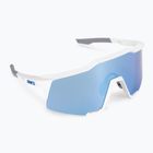 Γυαλιά ποδηλασίας 100% Speedcraft Πολυστρωματικός φακός καθρέφτη ματ λευκό/μπλε STO-61001-407-01