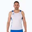 Ανδρικό Joma Record II λευκό/ροζέ μπλουζάκι για τρέξιμο
