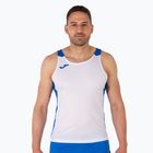 Ανδρικό Tank top για τρέξιμο Joma Record II white/royal