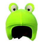 COOLCASC Frog πράσινη επικάλυψη κράνους 2