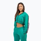 Γυναικείο φούτερ NEBBIA Crop Hoodie Iconic green